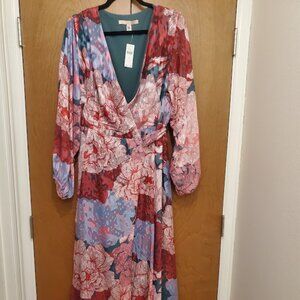 Anthropologie Hutch Long Sleeved Wrap Dress NWT